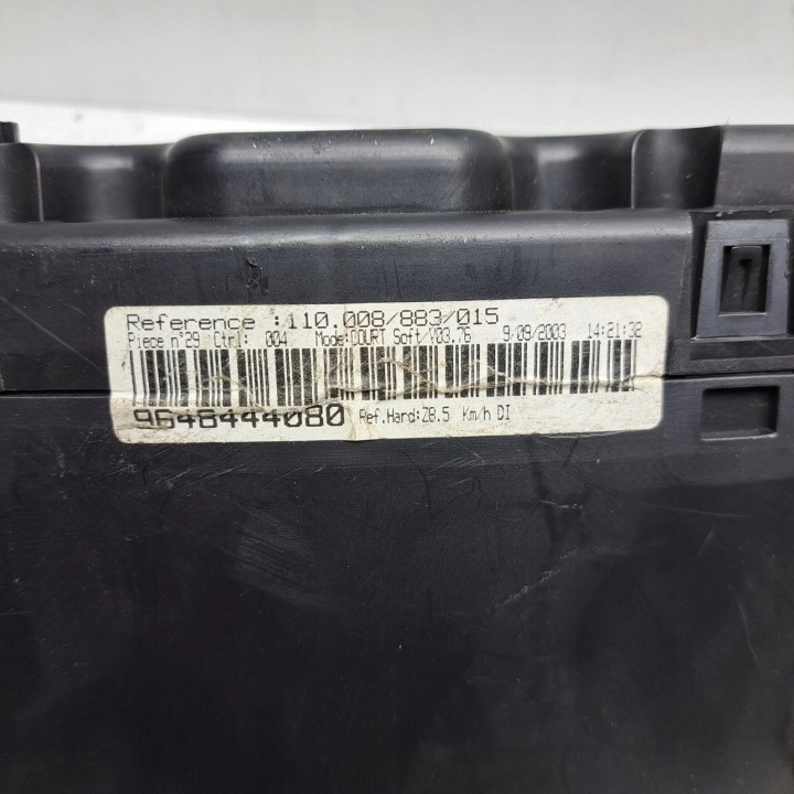 фото №5, Спидометр панель приборов peugeot 607 2.0 hdi 9648444080