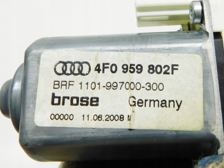 фото №8, Моторчик стёкла правое зад 4f0959802 - audi a6 c6 04-11