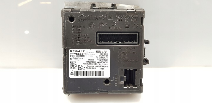 фото №1, Renault zoe ii модуль считыватель карты 285905585r