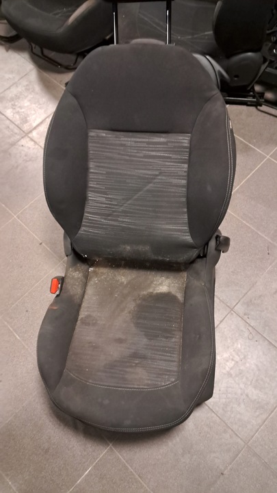 фото №6, Peugeot 208 3d сидіння водія лівий skłdany механізм справний