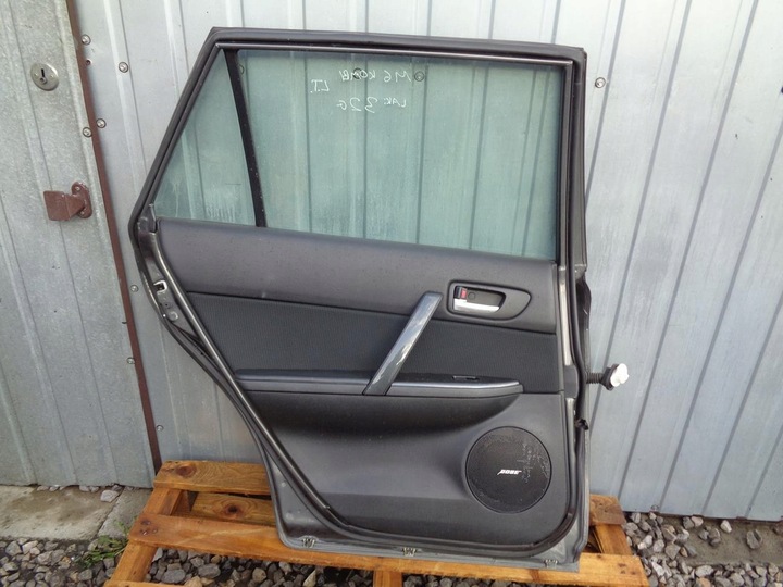фото №8, Двері ліві зад задні mazda 6 i gg gy універсал 2002- лак: 32g