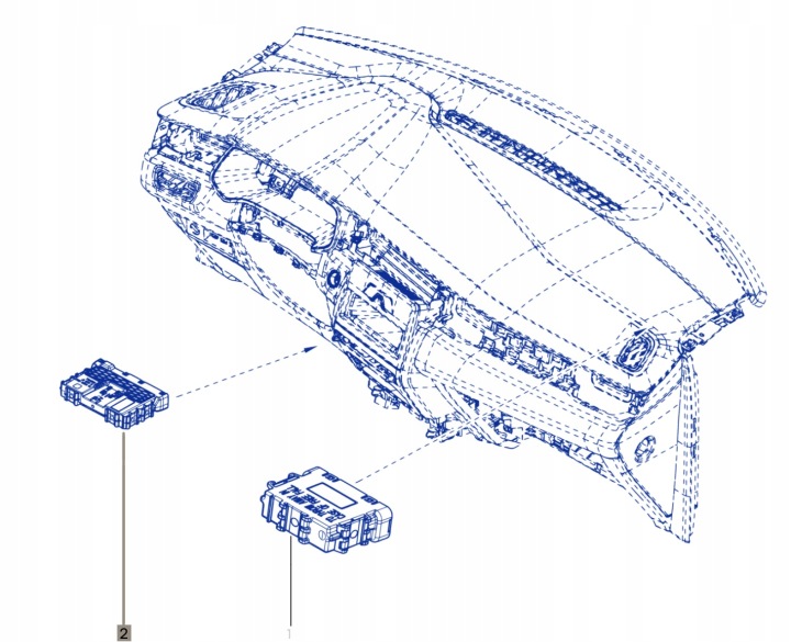 фото №13, Модуль блок керування  renault dacia 284z17227r