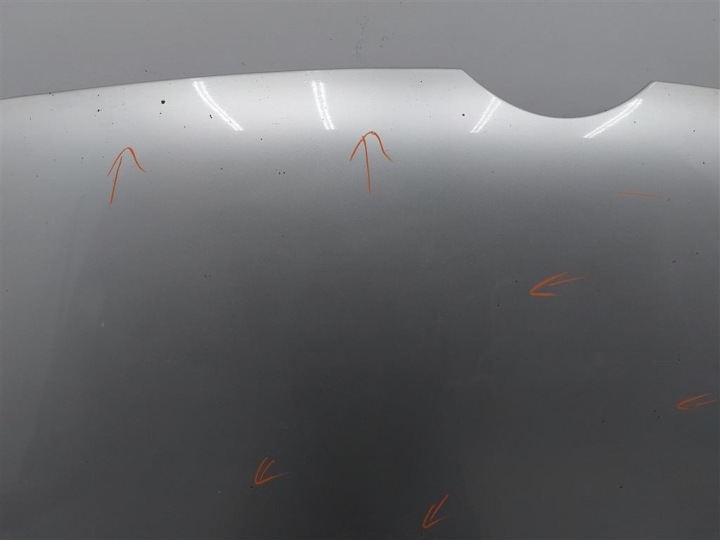 фото №9, Капот кришка двигуна mercedes vaneo w414 lak:9744 2001-2005 срібна