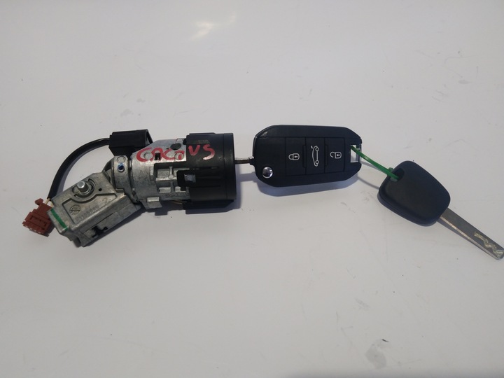 фото №1, Citroen c4 cactus рестайлинг замок зажигания ключ 9663123280