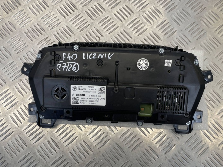 фото №9, Bmw (oem) 5b4a592 8709816 1' f40 панель приборов дисплей