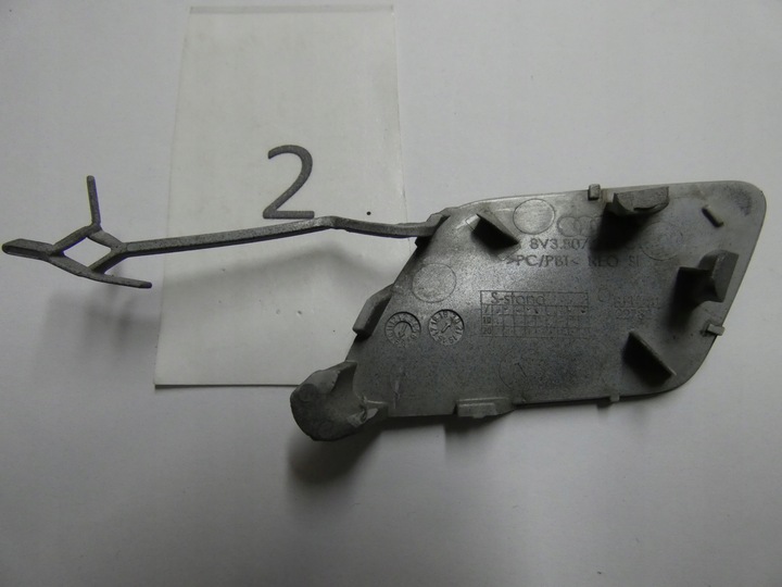 фото №8, Заглушка бампера передней, защита фаркоп буксировочный audi a-3 8v рестайлинг