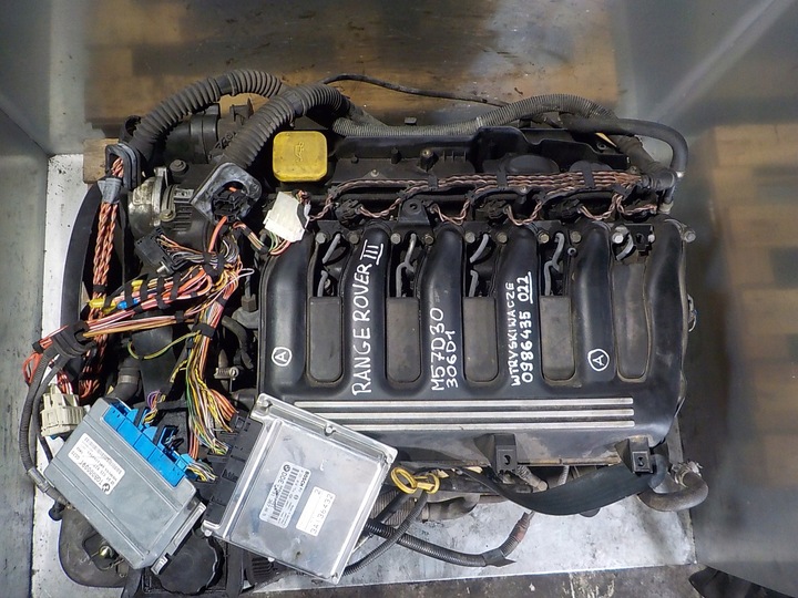 фото №14, Land rover range rover iii l322 двигатель комплектный swap 3.0 d m57d30 306d1
