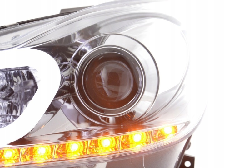 фото №8, Лампи перед daylight led mercedes c w204 11-14