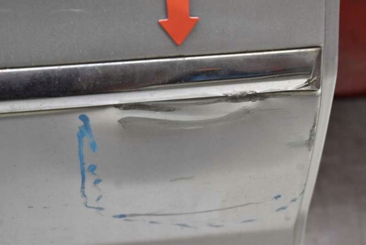 фото №6, Дверь правая зад задние la7w vw passat cc 08-12