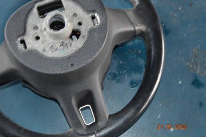 фото №14, Руль volkswagen polo v 6r 6r0419091f кожа многофункциональное подушка