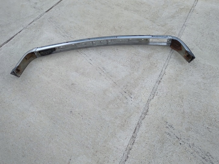 фото №12, Бампер перед хром новый средний el оригинал bmw e30 узкая лампа дорестайлинг