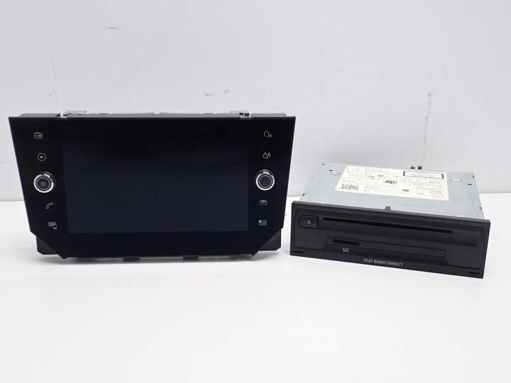 фото №1, Навигация навигация радио дисплей 5qa035824b 6f0919605 seat ibiza v 6f 18r
