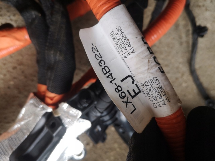 фото №6, Ford kuga mk3 2.5 установка двигуна lx68-14b322 кабель шланг