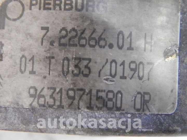 фото №7, Peugeot 607 насос вакуум 2,2hdi 9631971580