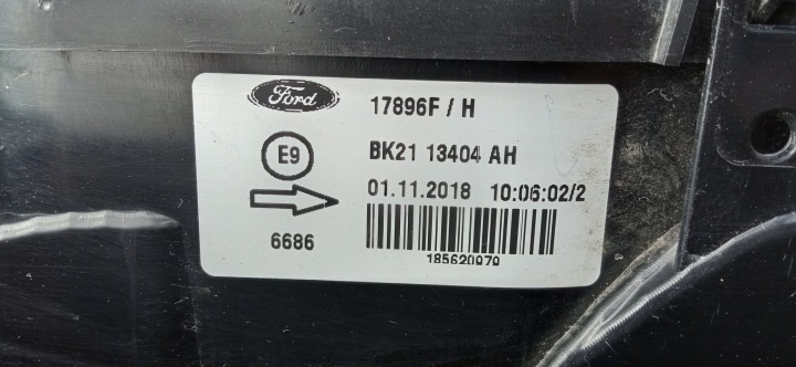 фото №14, Ford transit custom 13- фара правая задняя правое зад bk21-13404-ah