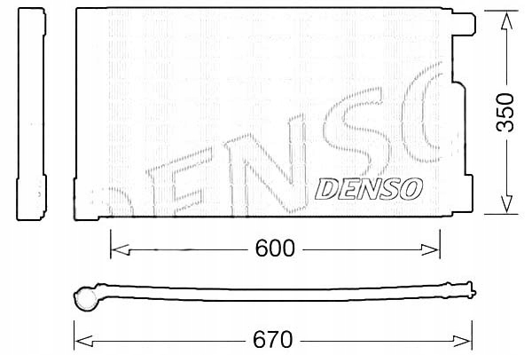 фото №8, Denso dcn01004 конденсатор, кондиціонер