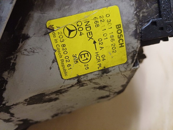 фото №8, Лампа права перед mercedes w203 c-klasa nr. a2038200261