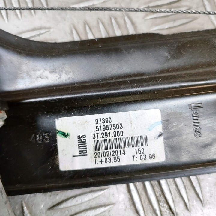 фото №6, Fiat 500l 2014 перед сторона права електричний підйомник вікна двері