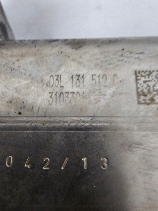 фото №5, Радіаторів вихлопних газів 03l131512c 1.6 tdi cay