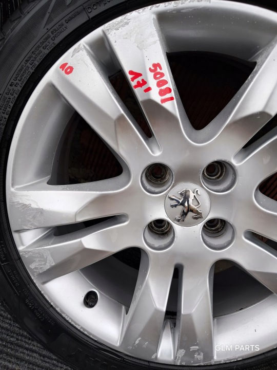 фото №16, Peugeot 5008 диски алюминий 17" 4x108 et29 7j 9685737280 лето 215/50r17
