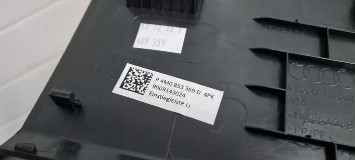 фото №9, Sq8 rsq8 q8 планка накладка ремня пороговая левая 24r 4m0853369d 4pk q7 4m sq7