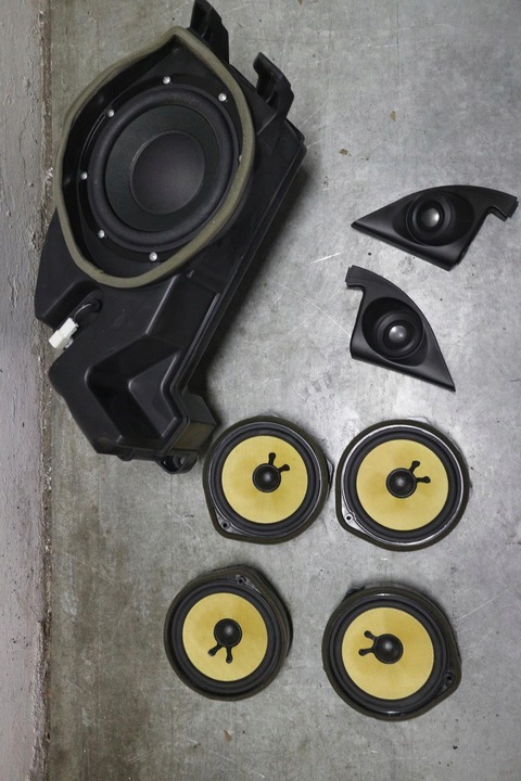 фото №1, Динамики перед зад cykacze сабвуфер honda civic ix 2012-2015 хэтчбек
