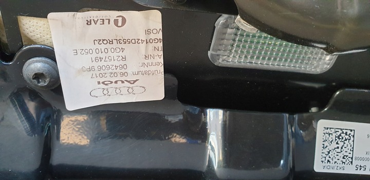 фото №14, Сидіння правий пасажира вентильований подушка безпеки audi a6 c7 оригінальний номер eu valcona nogaut