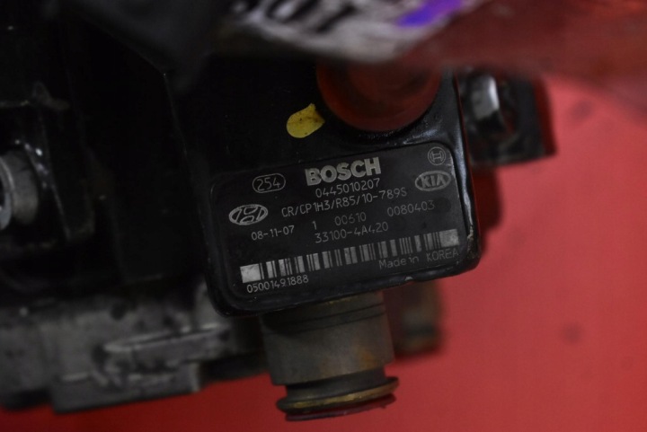 фото №6, Насос топливная рейка 0445010207 33100-4a420 hyundai h-1 2 ii i800 2.5 crdi 170km