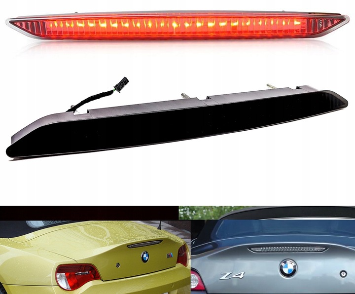фото №1, Третье свет сплава led bmw z4 e85 2003 - 2008 дымчатый 24led задняя лампа