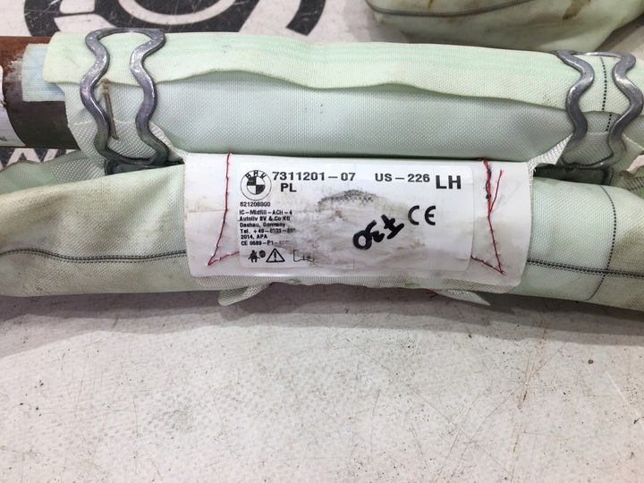 фото №6, Bmw 3 f30 f31 f34 подушка безопасности крышная шторка lh / rh