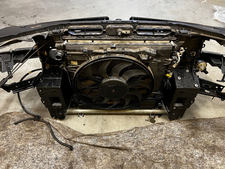 фото №12, Комплектний перед капот бампер крило лампи радіатор mercedes x166 gl 2014