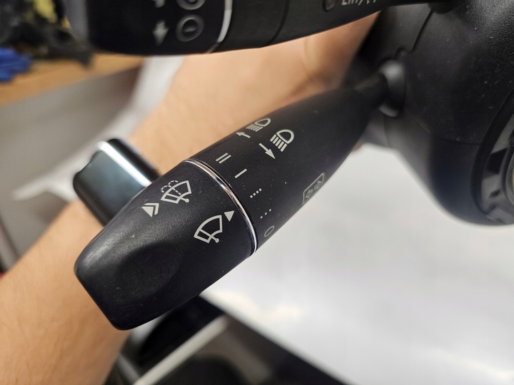 фото №5, Mercedes c-klasa w204 лента переключатель комбинированный рулевой/подрулевой a2044407501