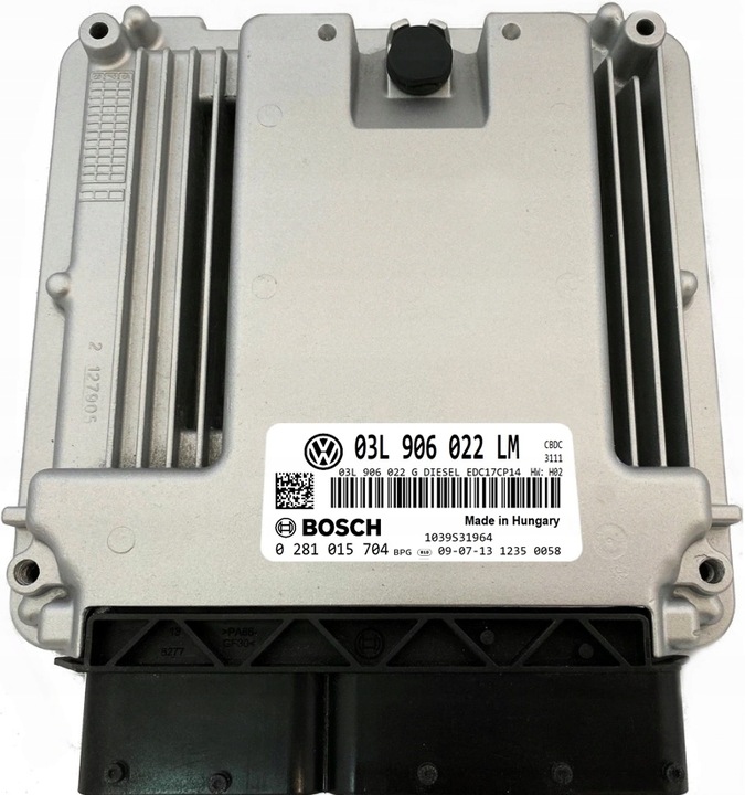 фото №1, Компьютер ecu vw golf 03l906022lm 0281015704 подключи и пользуйся