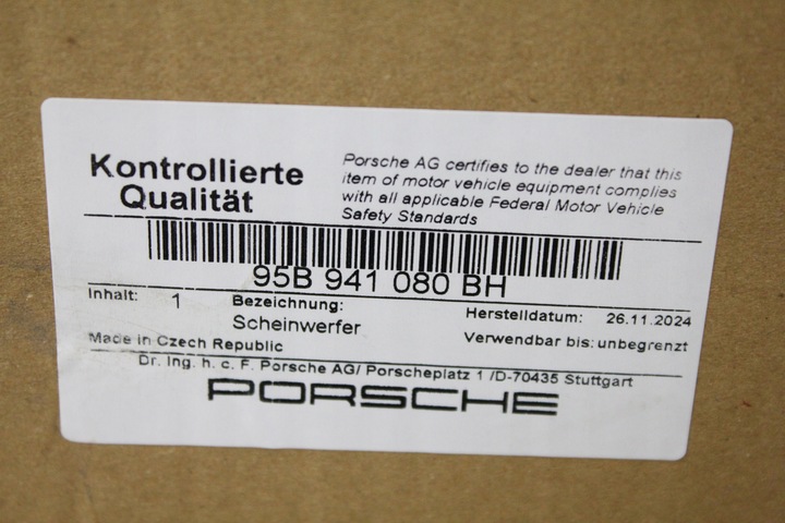 фото №15, Нове excl чорні лампи перед європа комплект porsche macan рестайлінг 95b