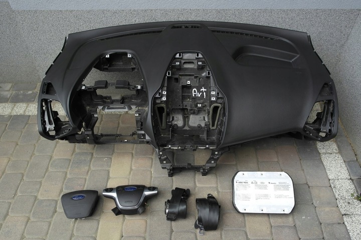 фото №1, Ford transit connect панель консоль подушка безпеки pulpit капот полиця pas ремені