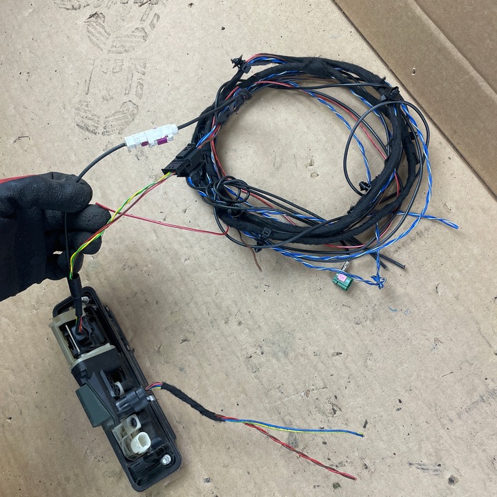 фото №7, Камера заднего хода замок крышки жгут mercedes cla w117 s w222 a2227500593