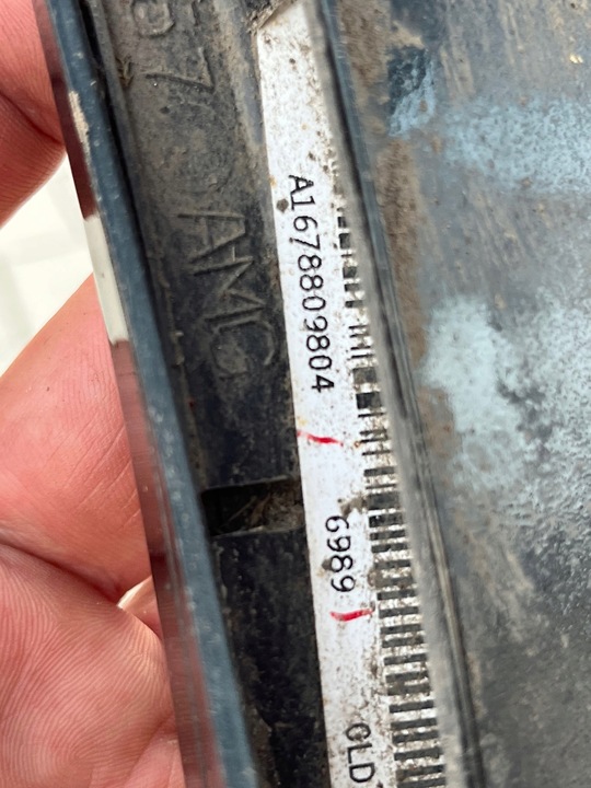 фото №8, Крыло перед переднее правые mercedes gle w167 a167 x167 зелёный хороший amg