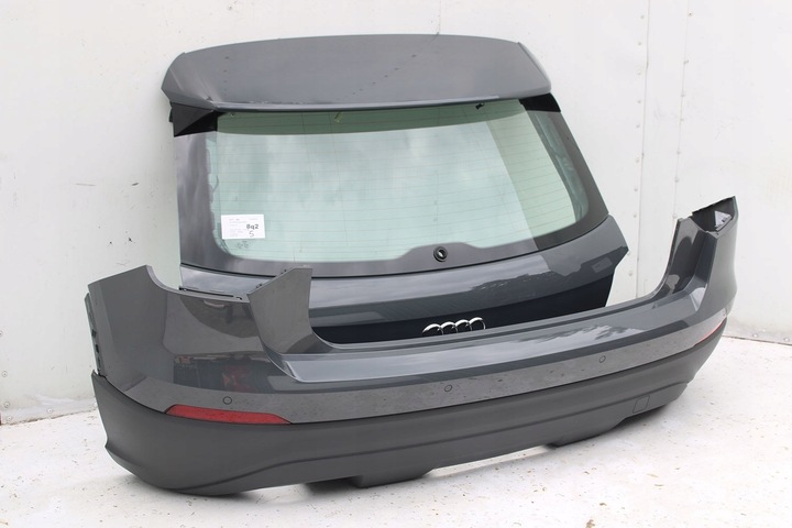 фото №11, Audi q2 зад бампер + кришка багажника + лампи лампа задній колір: g3g3 lx7m