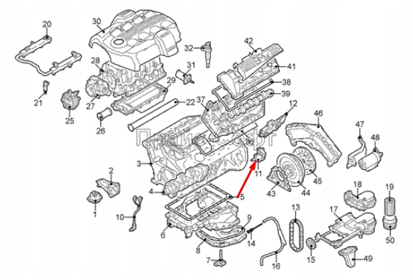 фото №10, Термостат масла двигунний bmw 7 e65 11427520214 4.8 бензин