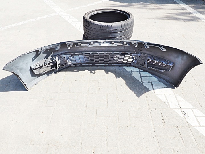 фото №7, Vw polo 6r 2009-17 бампер передній перед комплектний