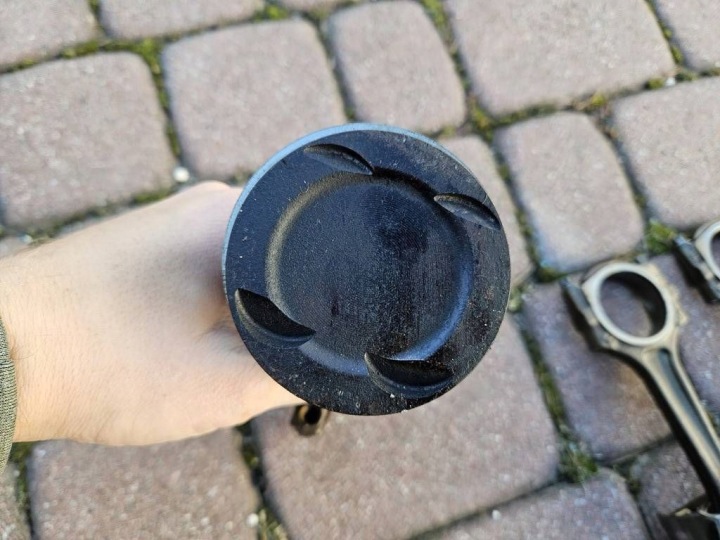 фото №6, Поршень + шатун з шатуном b14xer 1.4 astra j zafira c opel corsa e