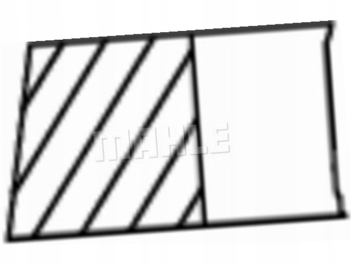 фото №2, Кільця поршневі mahle 007 26 n0