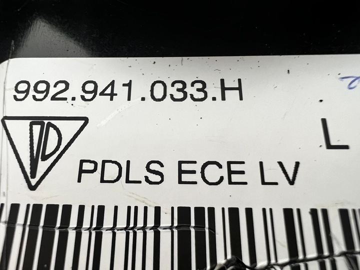 фото №15, Porsche 911 992 полный led лампа левая правая