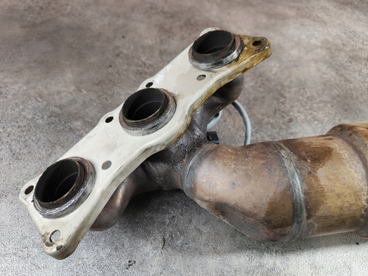 фото №9, Bmw f25 x3 e89 z4 3.0 n52 7591447 катализатор коллектор cyl. 4-6