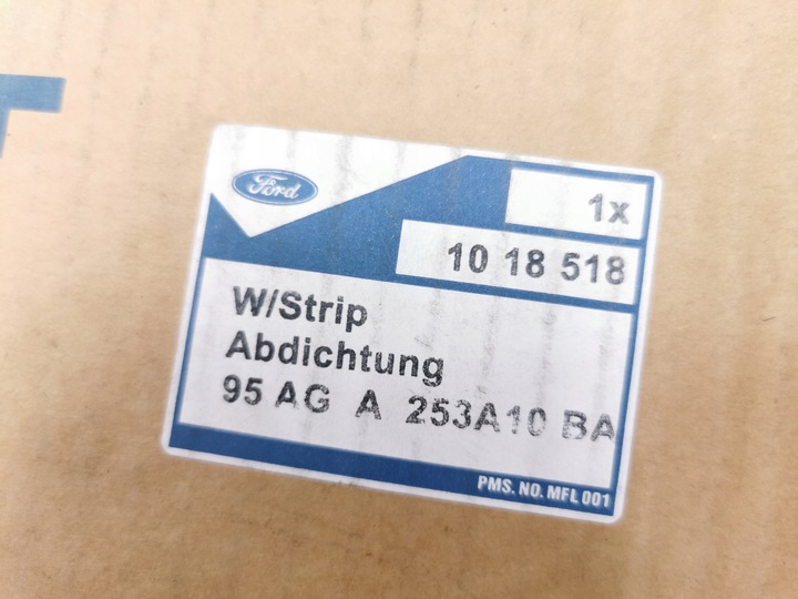 фото №6, Прокладка дверь задних левых ford escort sedan 4&5 8/1990-9/2001 1018518
