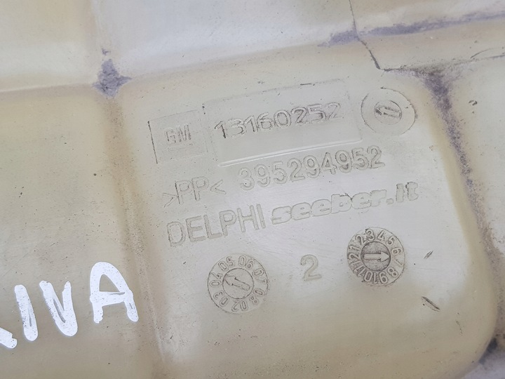 фото №12, Бачок розширювальний / opel meriva a 1.3 1.4 1.6 1.7 1.8 / 13160252