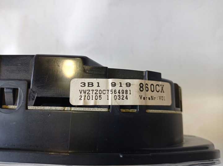 фото №5, Спидометр vw passat b5 1.9 tdi 449 tyś 3b1919860cx