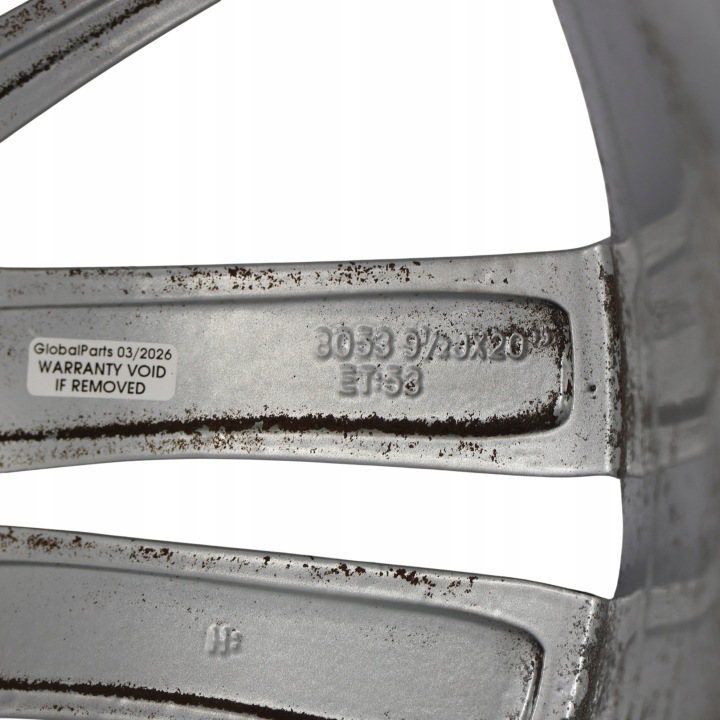 фото №13, Land rover range rover комплект диск aluminiowych срібний 20" 9.5j et:53