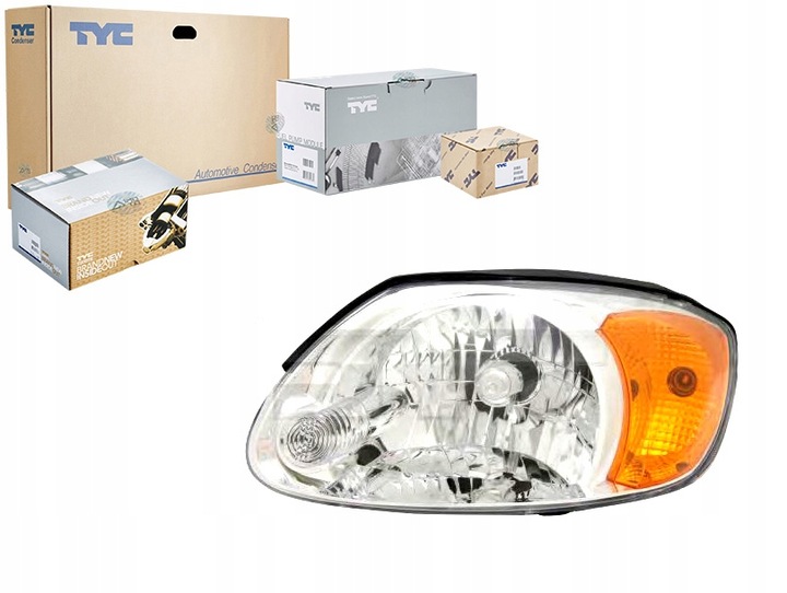 фото №1, Tyc фара l h4, електричний, колір вкладиш: ch