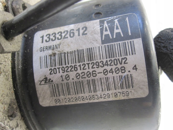 фото №8, Opel astra j 10r насос abs 13332612